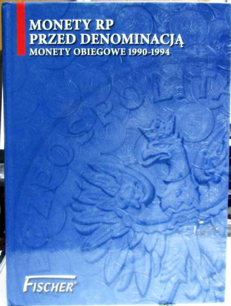 Альбом для регулярных монет Польши 1990-1994 гг.