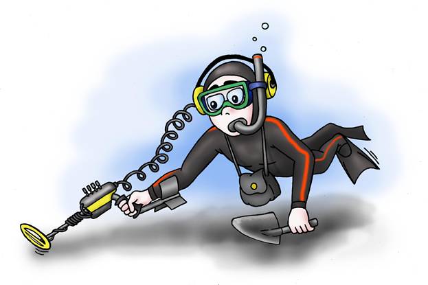 Поиск под водой Поиск под водой