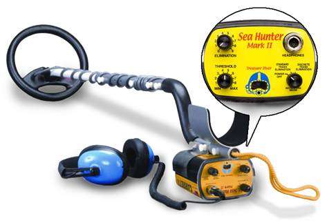 Существуют также специализированные металлодетекторы для поиска под водой