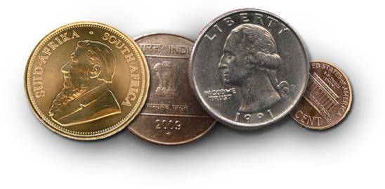 в качестве находок не только украшения, но и деньги в виде евро или центов