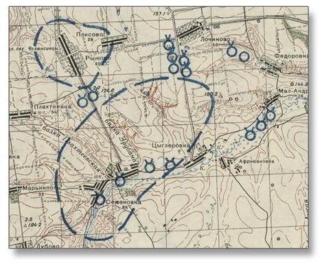 Карты времен Великой Отечественной войны