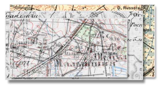 накладываем карты друг на друга при помощи меток в Google Earth