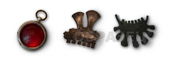 предметы, изготовленные из серебра, бронзы и даже стекла