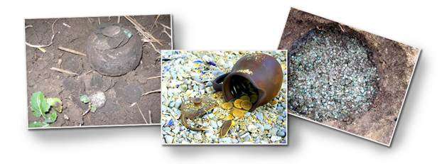 Найти настоящий клад удается не всем, а только тем, кому очень повезло