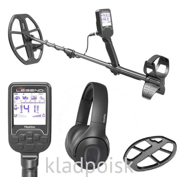 Металлоискатель Nokta Makro LEGEND WHP катушка LG30 (12x9)