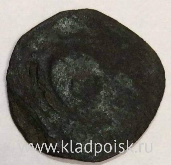 Монета Пуло Городенское княжество XV век Монета Пуло Городенское княжество XV век