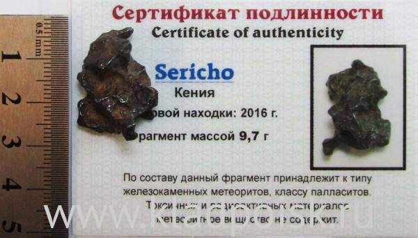 Осколок метеорита Sericho (арт 4) Осколок метеорита Sericho (арт 4)