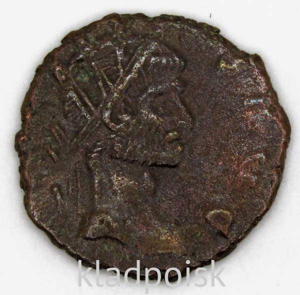 Монета Антониниан Римская Империя Император Марк Аврелий Клавдий II Готский 268-270 гг., арт 7