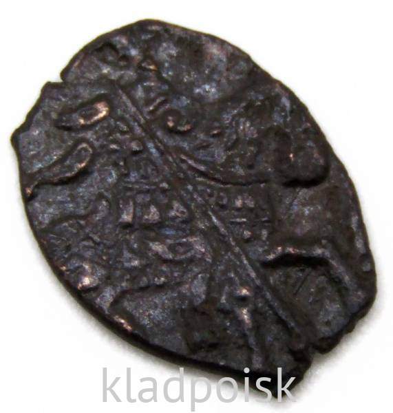 Копейка медь Алексей Михайлович (чешуя), Медный бунт, Москва, Новый монетный двор