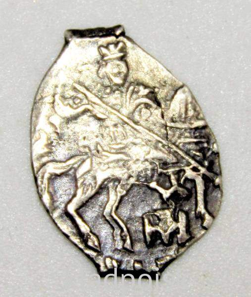 Копейка серебро Фёдор Алексеевич (чешуя), 1676-1682 гг. Москва Копейка серебро Фёдор Алексеевич (чешуя), 1676-1682 гг. Москва