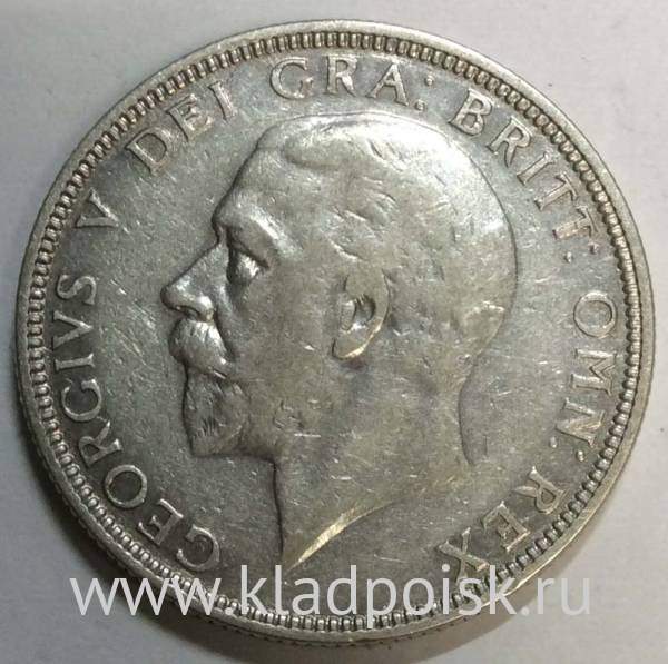 Монета флорин (2 шиллинга) 1933 года Великобритания Монета флорин (2 шиллинга) 1933 года Великобритания