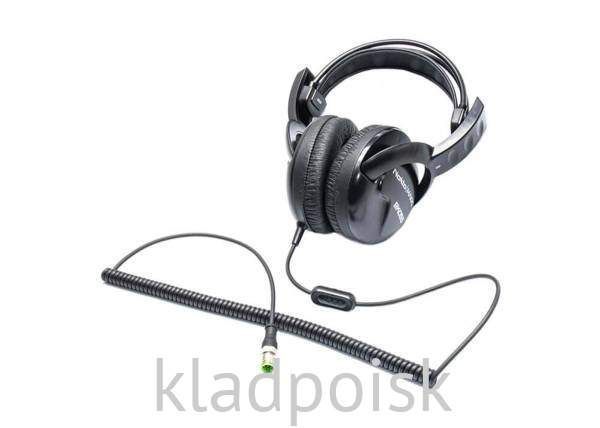 Наушники Nokta Makro Koss с витым шнуром и водонепроницаемым разъемом Наушники Nokta Makro Koss с витым шнуром и водонепроницаемым разъемом