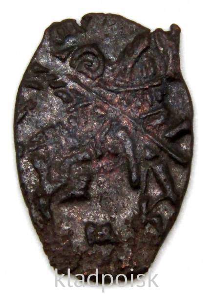 Копейка медь Алексей Михайлович (чешуя), Медный бунт, Москва, Новый монетный двор