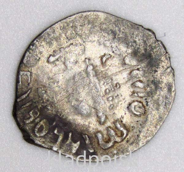 Денга Василий II Васильевич «Тёмный», серебро, Голова/всадник, арт 2