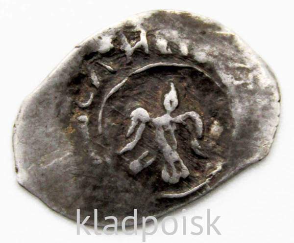 Денга Василий II Васильевич «Тёмный», серебро, 1440 год, региональный чекан