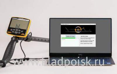 Обновление программного обеспечения для Garrett Ace Apex до версии 1.28 