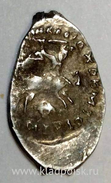 Денга Василий Шуйский (чешуя), Псковский денежный двор, серебро