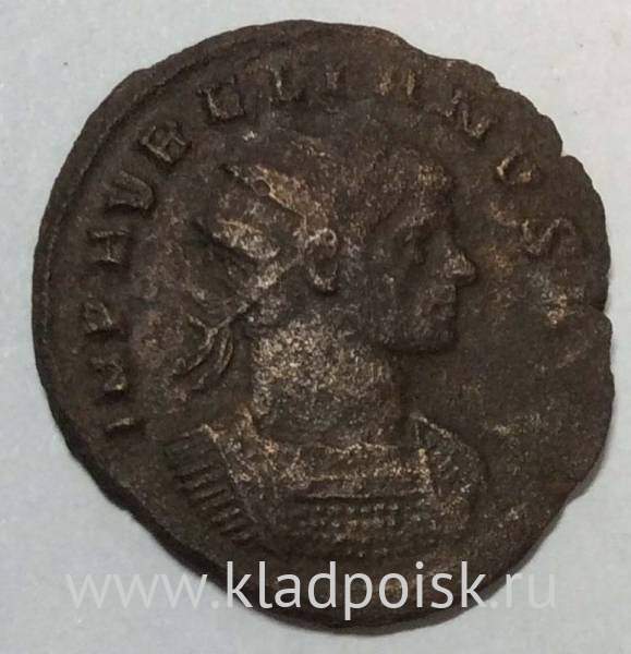 Монета Рим Антониниан Император Аврелиан, 270-275 гг., арт 2 Монета Рим Антониниан Император Аврелиан, 270-275 гг., арт 2