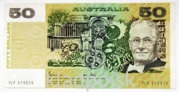 Банкнота 50 долларов Австралия 1983