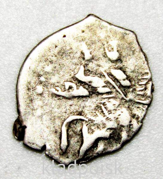 Копейка серебро Фёдор Алексеевич (чешуя), 1676-1682 гг. Москва, арт 7 Копейка серебро Фёдор Алексеевич (чешуя), 1676-1682 гг. Москва, арт 7