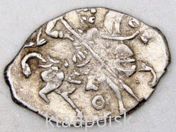 Копейка серебро Борис Федорович Годунов (чешуя), 1598-1605 гг. Московский денежный двор (арт 10) Копейка серебро Борис Федорович Годунов (чешуя), 1598-1605 гг. Московский денежный двор (арт 10)