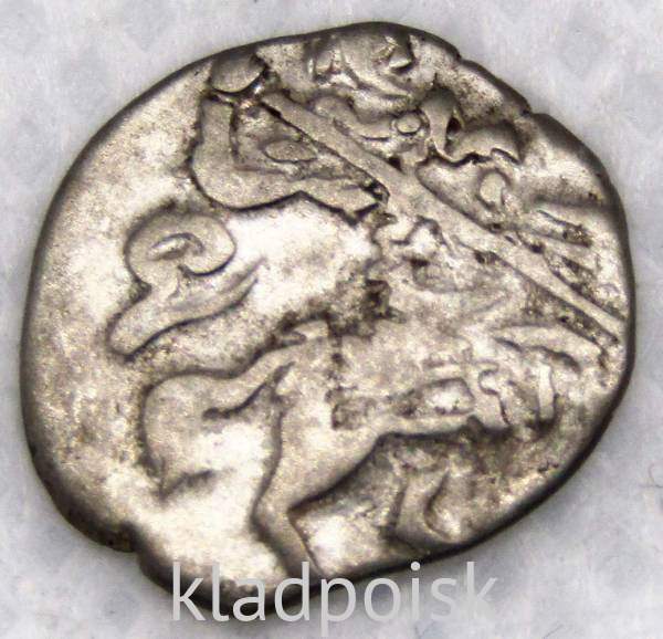 Копейка серебро Фёдор Алексеевич (чешуя), 1676-1682 гг. Москва, арт 2