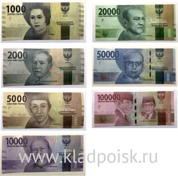 Набор банкнот Индонезии 2016 года Набор банкнот Индонезии 2016 года
