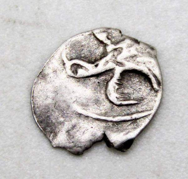 Полушка (1/4 копейки) серебро Иван IV Васильевич Грозный 1533-1584 гг. Москва Полушка (1/4 копейки) серебро Иван IV Васильевич Грозный 1533-1584 гг. Москва