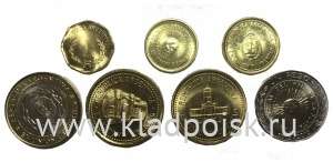 Набор монет Аргентина 1992-2013, 7 монет