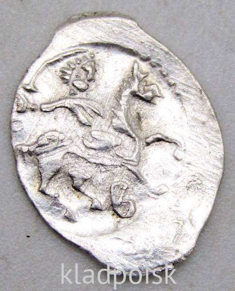 Денга «дозор» Иван III Васильевич (чешуя), серебро, Москва, арт 3 Денга «дозор» Иван III Васильевич (чешуя), серебро, Москва, арт 3