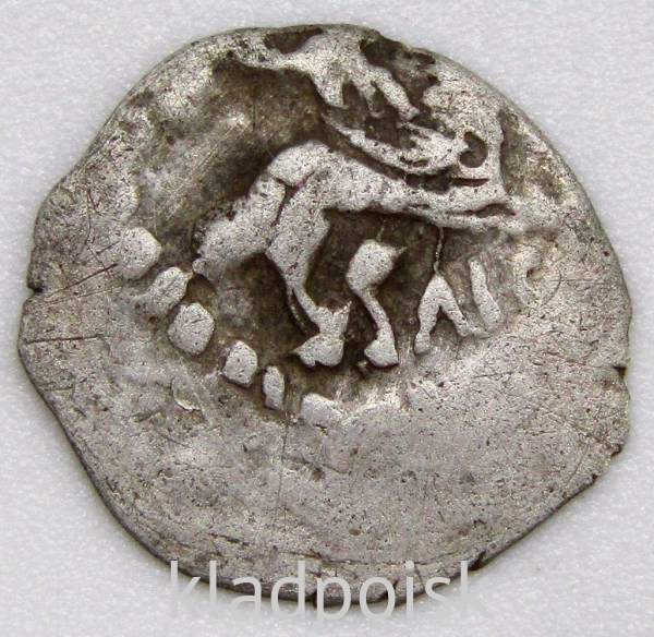 Денга Иван III Васильевич (чешуя), серебро, Тверь, ГП № 8060с Денга Иван III Васильевич (чешуя), серебро, Тверь, ГП № 8060с