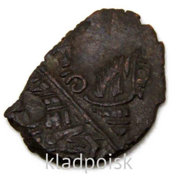Копейка медь Алексей Михайлович (чешуя), Медный бунт, Москва, Новый монетный двор