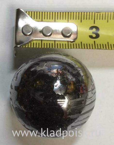 Шар из метеорита Сеймчан, арт 5