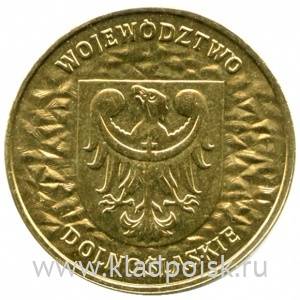 Монета 2 злотых Польша Нижнесилезское воеводство, 2004