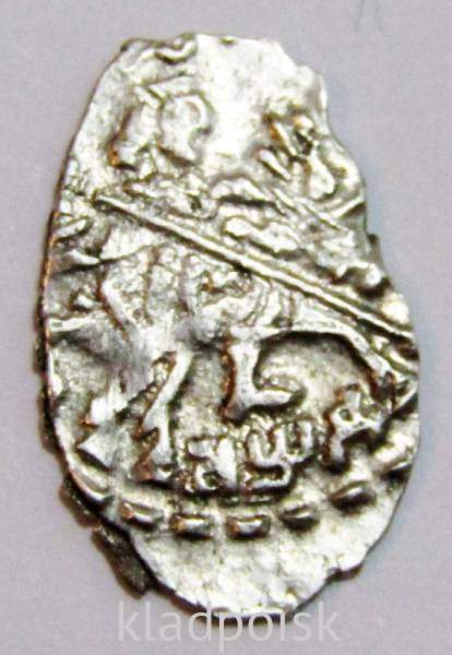 Копейка серебро Петр I Алексеевич (чешуя), 1704 год, Кадашевский денежный двор Копейка серебро Петр I Алексеевич (чешуя), 1704 год, Кадашевский денежный двор