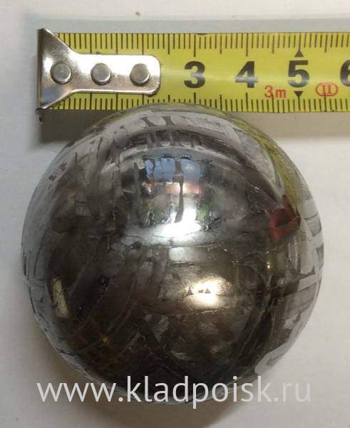 Шар из метеорита Сеймчан, арт 3