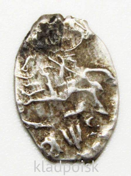 Копейка серебро Петр I Алексеевич (чешуя), 1706 год, Старый денежный двор