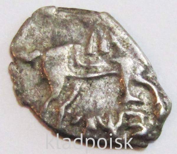 Копейка серебро Петр I Алексеевич (чешуя), 1707 год Копейка серебро Петр I Алексеевич (чешуя), 1707 год