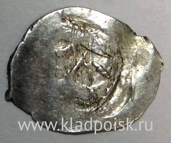 Денга Василий II Васильевич «Тёмный», серебро, Голубь/охота на медведя, арт 2