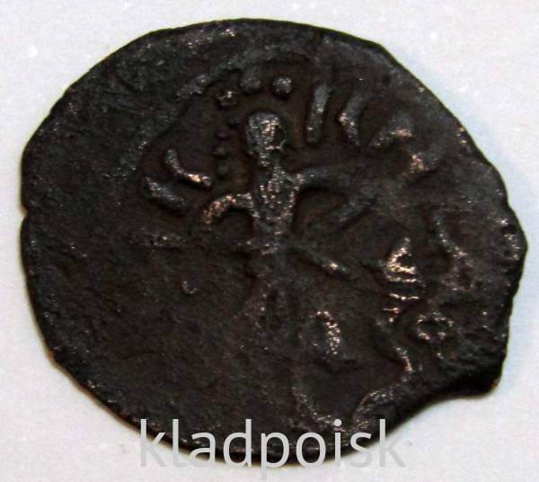 Монета Пуло Тверское, Человек с мечом/змея