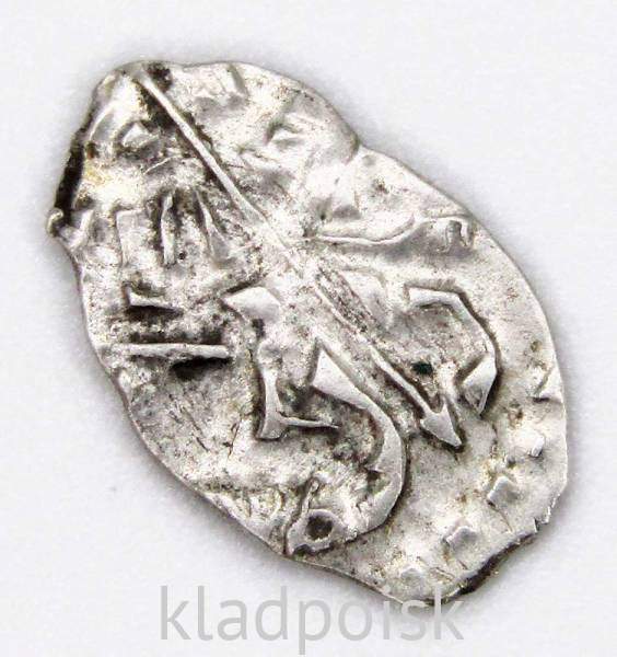 Копейка серебро Петр I Алексеевич (чешуя), 1709 год, Кадашевский денежный двор Копейка серебро Петр I Алексеевич (чешуя), 1709 год, Кадашевский денежный двор