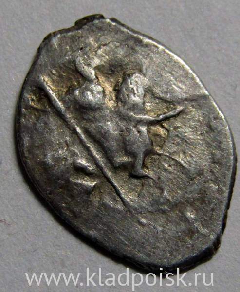 Копейка (чешуя) серебро Иван IV Васильевич Грозный 1533-1584 гг., Псковский денежный двор, арт 11