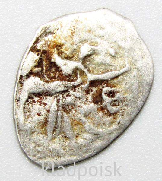 Денга Василий III (чешуя), серебро, Москва