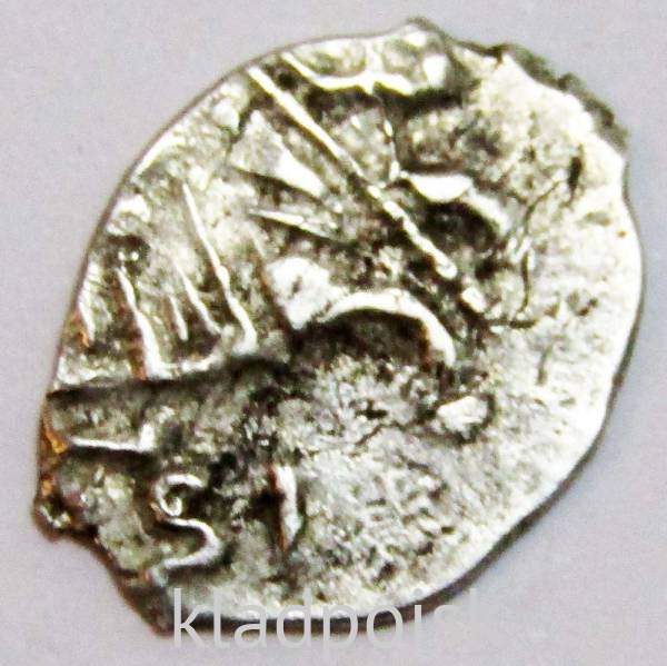 Копейка серебро Петр I Алексеевич (чешуя), 1716 год, Старый денежный двор Копейка серебро Петр I Алексеевич (чешуя), 1716 год, Старый денежный двор