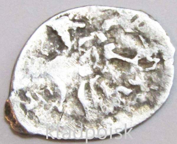 Денга Иван III Васильевич (чешуя), серебро, Итальянский мастер Александро