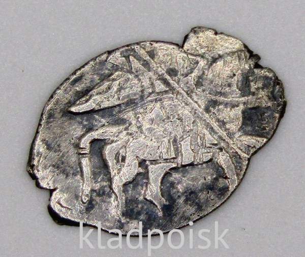 Копейка серебро Василий Шуйский (чешуя), 1606-1610 гг. Московский денежный двор, арт 2