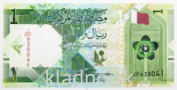 Банкнота 1 риал 2022 года Катар Банкнота 1 риал 2022 года Катар