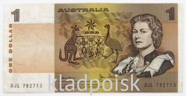 Банкнота 1 доллар Австралия 1983