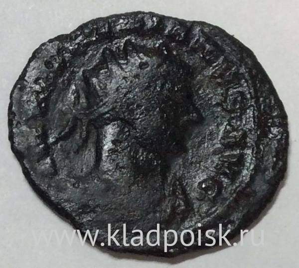 Монета Рим Антониниан Император Аврелиан, 270-275 гг., арт 4 Монета Рим Антониниан Император Аврелиан, 270-275 гг., арт 4
