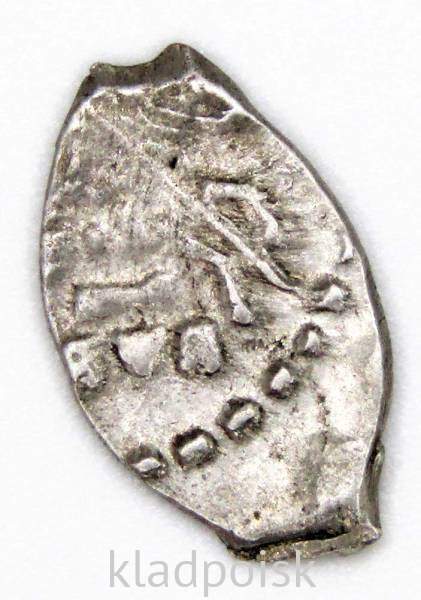 Копейка серебро Петр I Алексеевич (чешуя), 1702 год, Старый денежный двор, арт 3